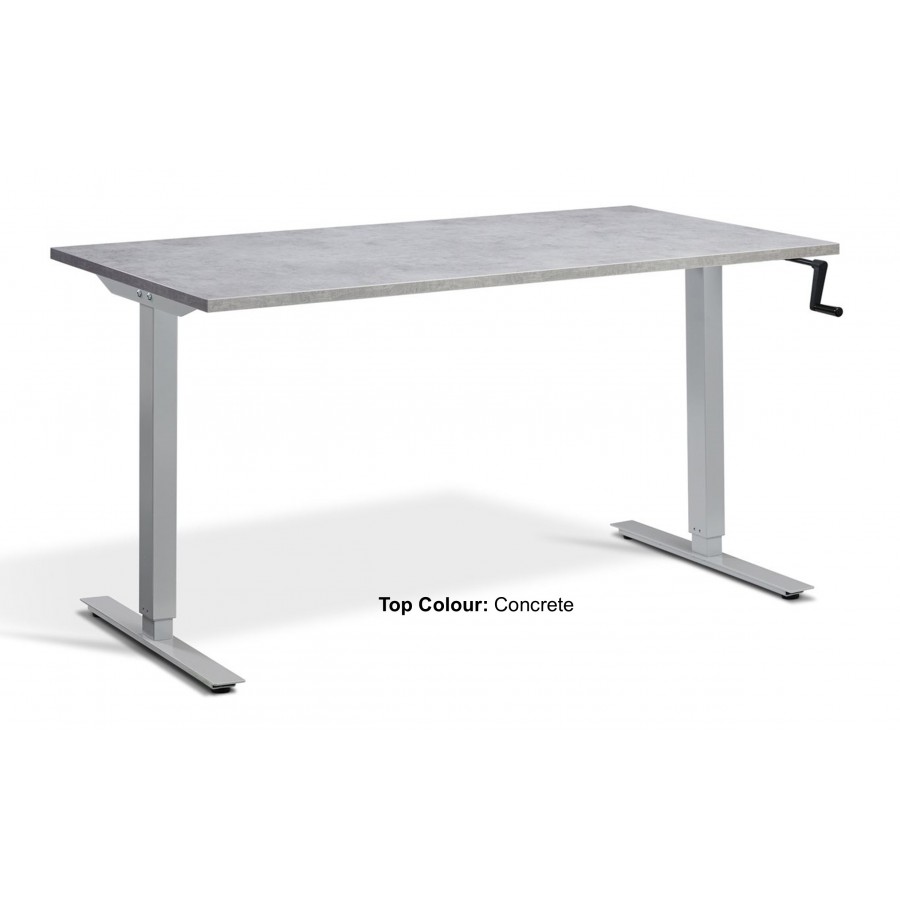 Solo Manual Height Adjustable Desk